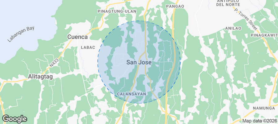 San Jose Airbnb map